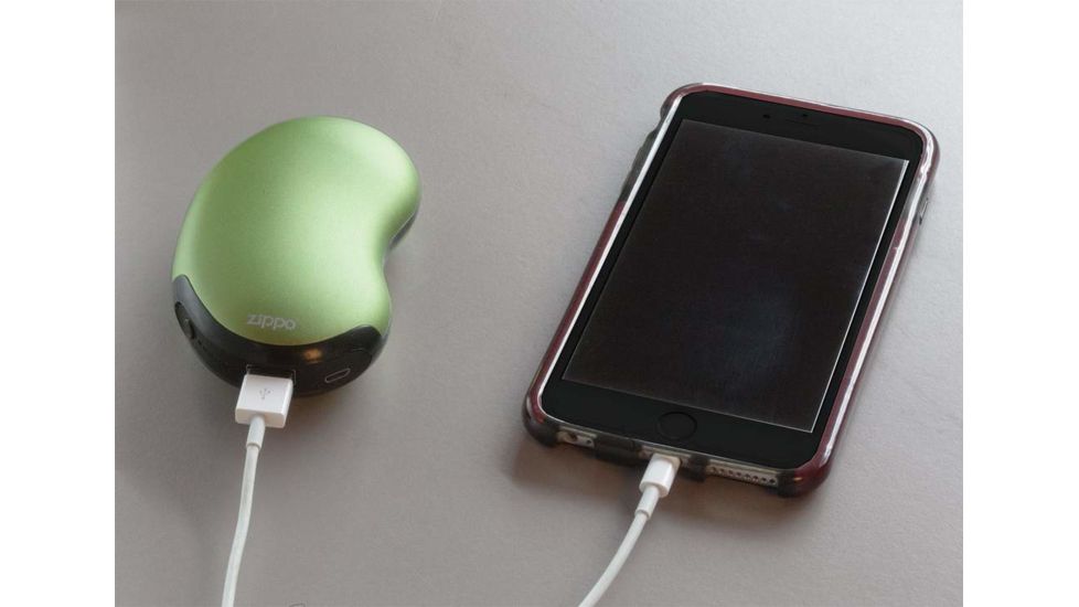 Zippo 6-Hour Green Rechargeable Hand Warmer, 40485