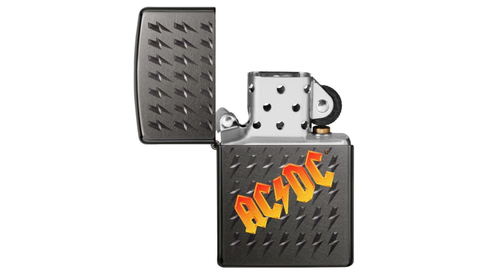 Zippo AC/DC Pocket Lighter, Gray, 49014