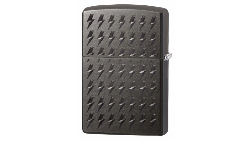 Zippo AC/DC Pocket Lighter, Gray, 49014