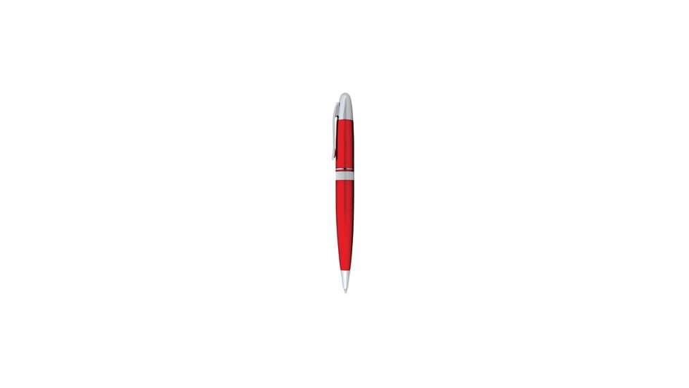 Zippo Allegheny Solid Brass Ball Point Pen, Red 41028