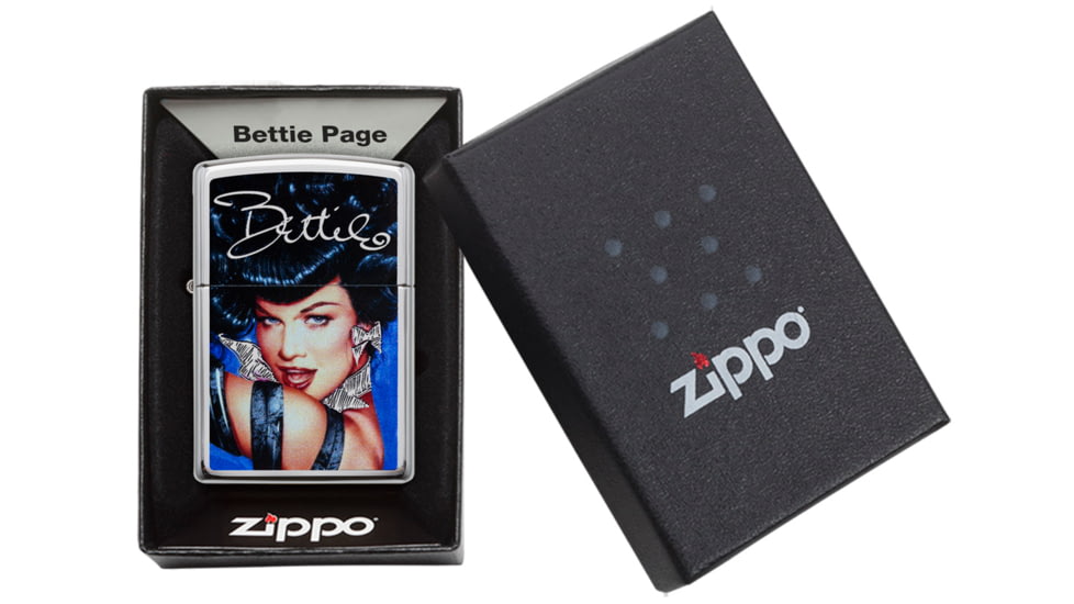 Zippo Bettie Page Pocket Lighter, 29584