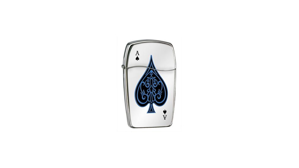 Zippo Blu Premium Butane Lighter, Ace 30047