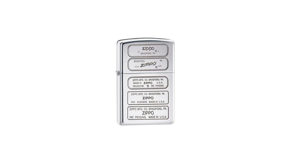 Zippo Bradford Lighter, High Polish Chrome 28381