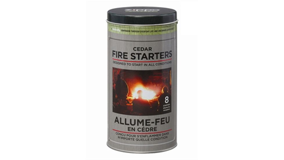 Zippo Cedar Fire Starter Tin, 8 pucks ZI44023