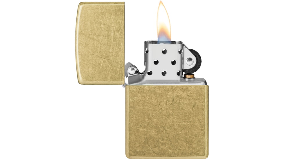 Zippo Classic Lighter Street Brass