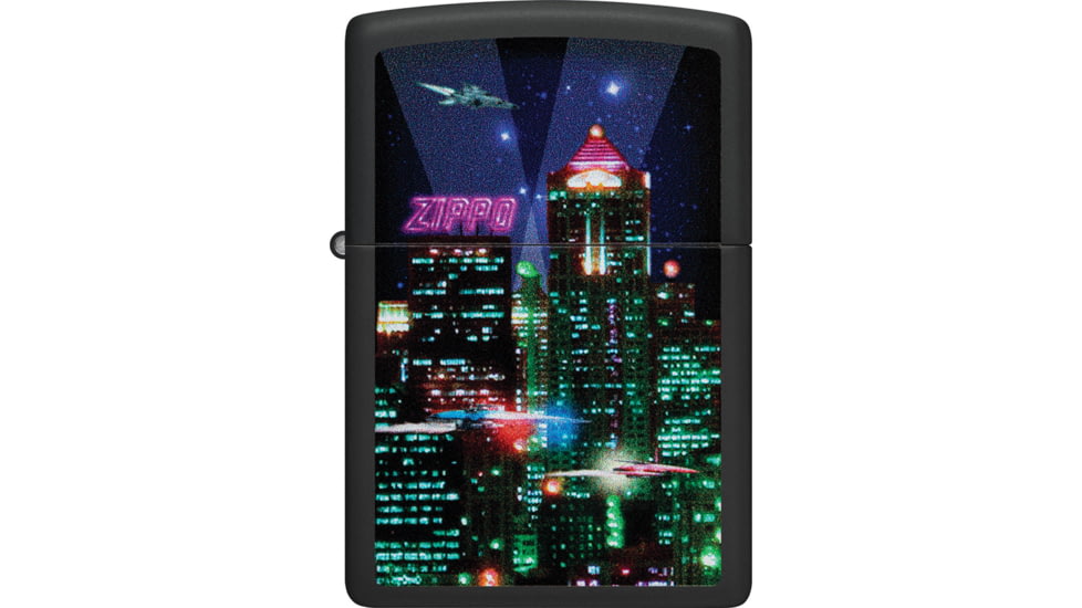 Zippo Cyber City Design Lighter
