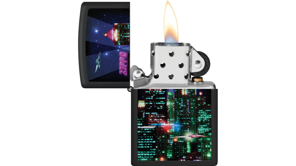 Zippo Cyber City Design Lighter