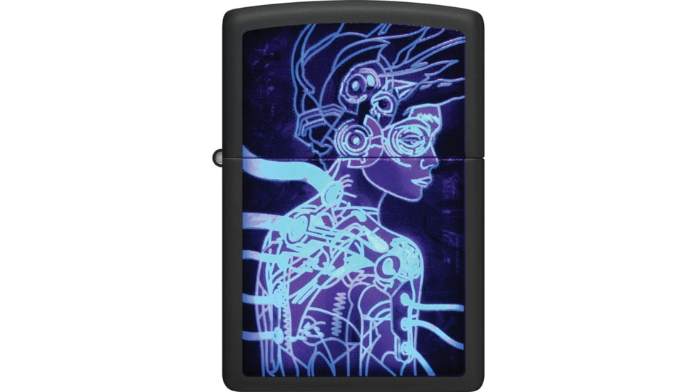 Zippo Cyborg Woman Design