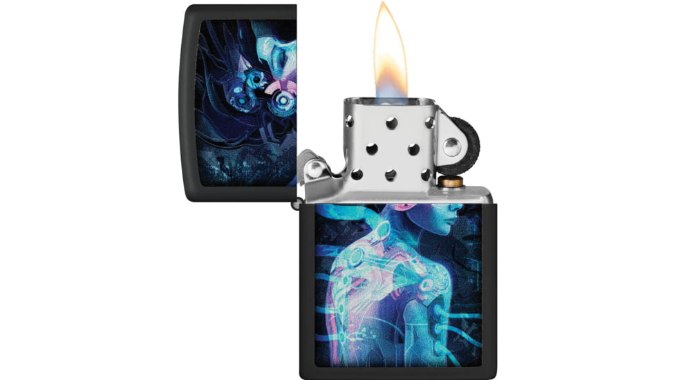 Zippo Cyborg Woman Design