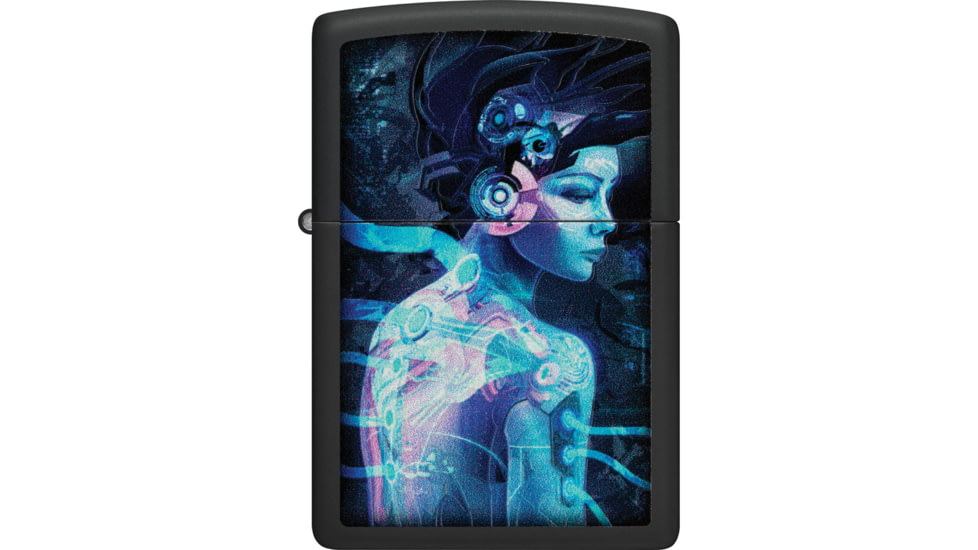 Zippo Cyborg Woman Design