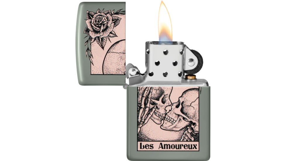 Zippo Death Kiss Lighter