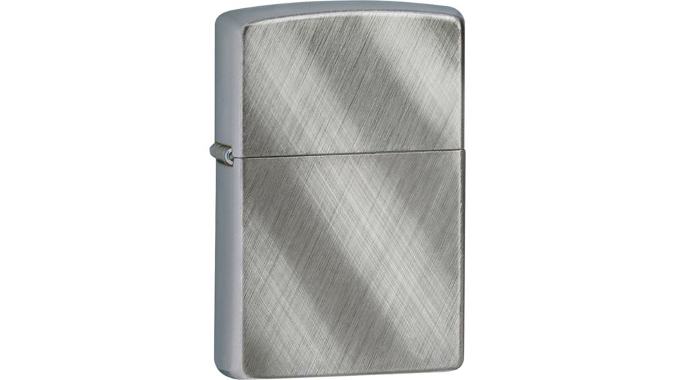Zippo Diagonal Weave Chrome Lighter ZO28182