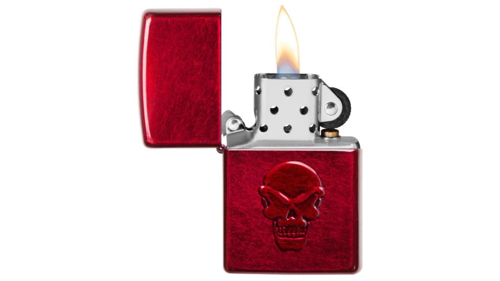 Zippo Doom Pocket Lighter, Red, 21186