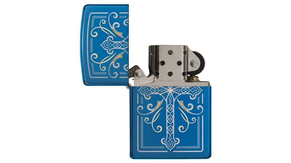 Zippo Elegant Cross Design Pocket Lighter, 29608