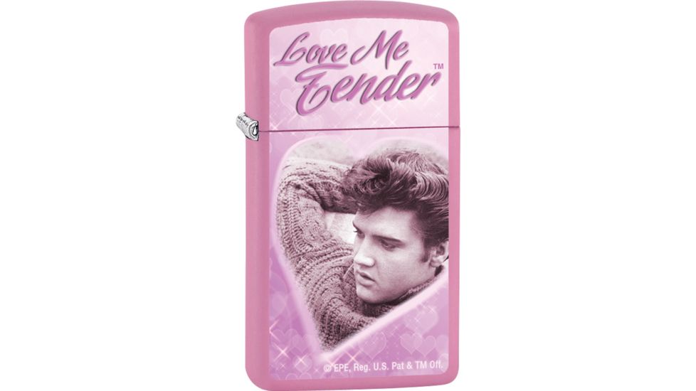 Zippo Elvis Love me Tender Pin Lighter ZO28481