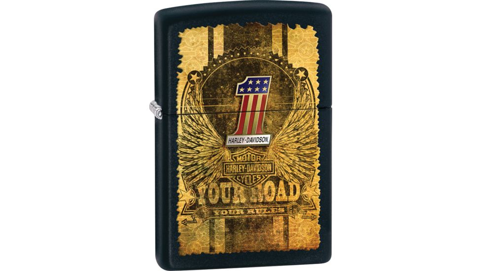 Zippo Harley-Davidson Black Lighter ZO28350