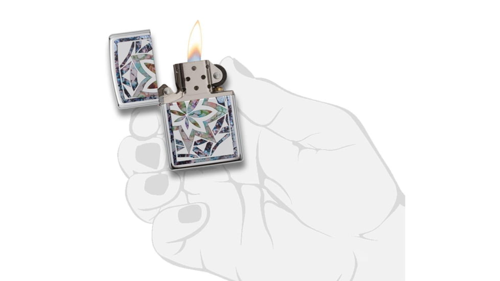 Zippo Leaf Fusion Design Pocket Lighter 29727