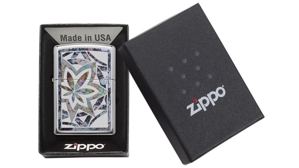 Zippo Leaf Fusion Design Pocket Lighter 29727