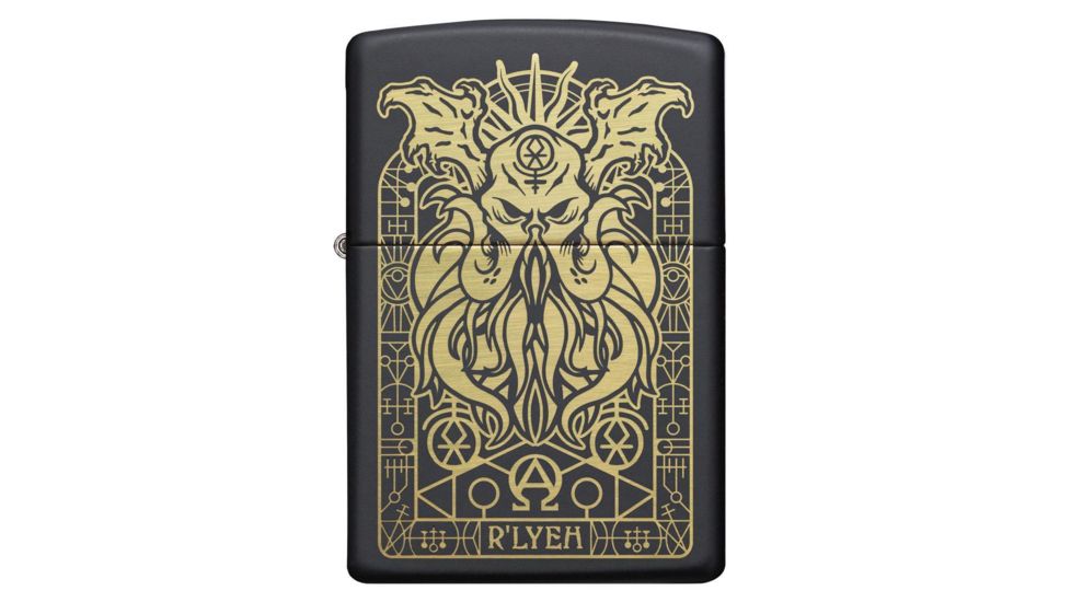 Zippo Monster Design Pocket Lighter, Black, 29965