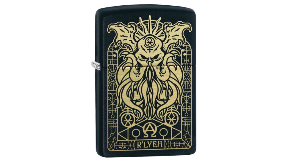 Zippo Monster Design Pocket Lighter, Black, 29965