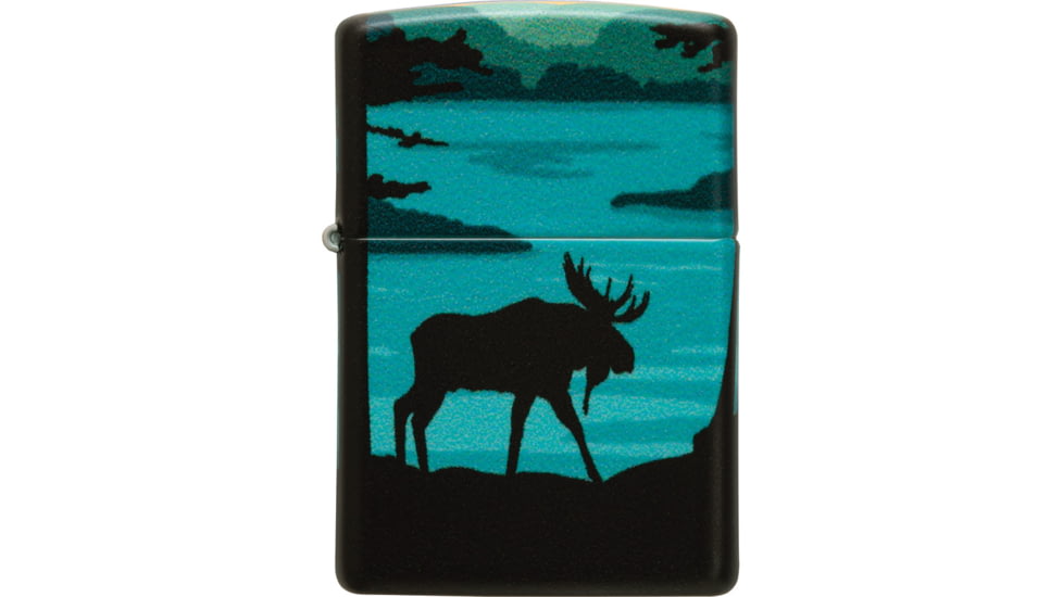 Zippo Moose Landscape Lighter