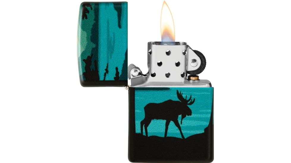 Zippo Moose Landscape Lighter