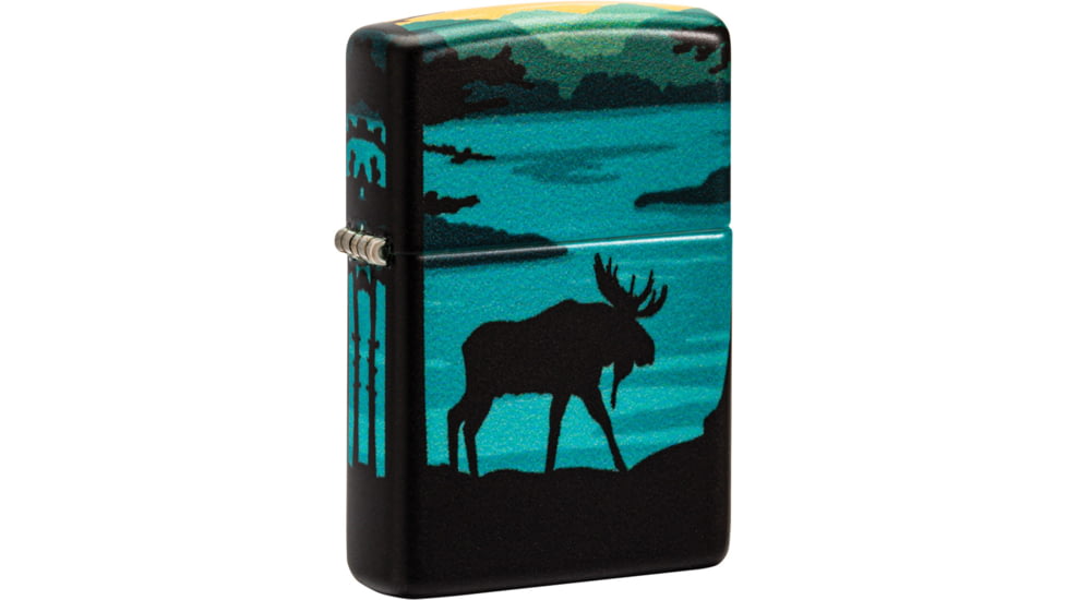 Zippo Moose Landscape Lighter