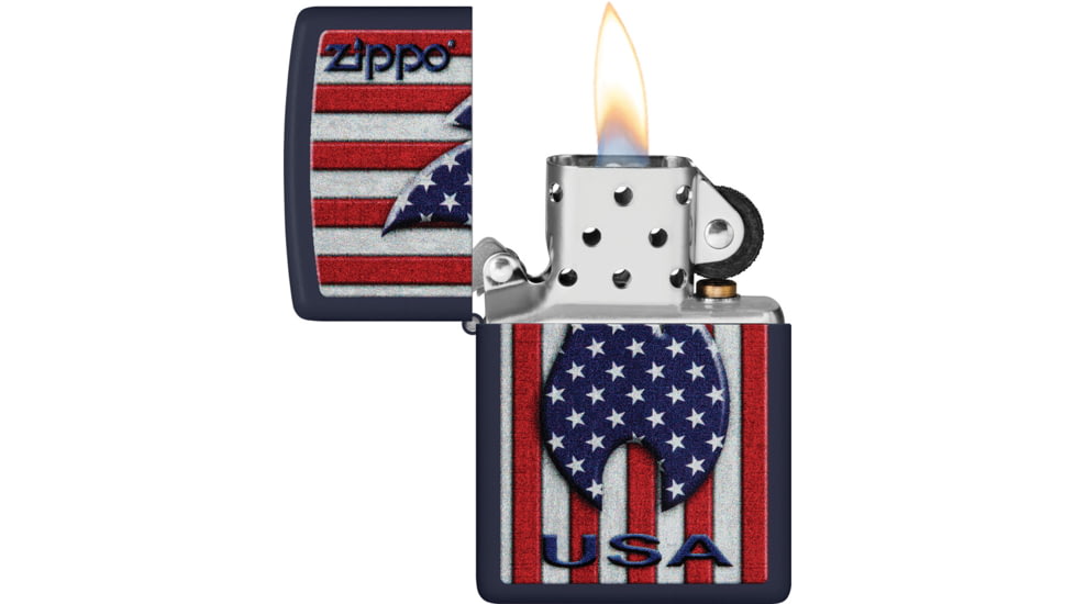 Zippo Patriotic Flame Lighter