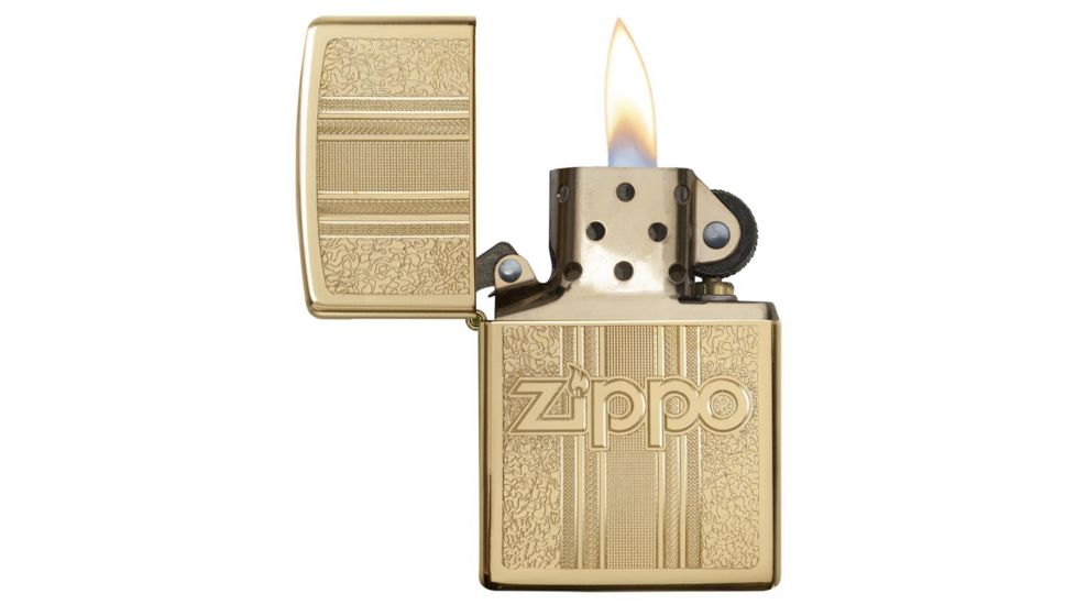 Zippo Pattern Design Pocket Lighter w/ Box 29677