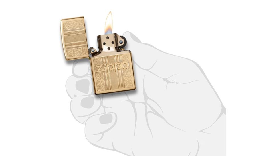 Zippo Pattern Design Pocket Lighter w/ Box 29677