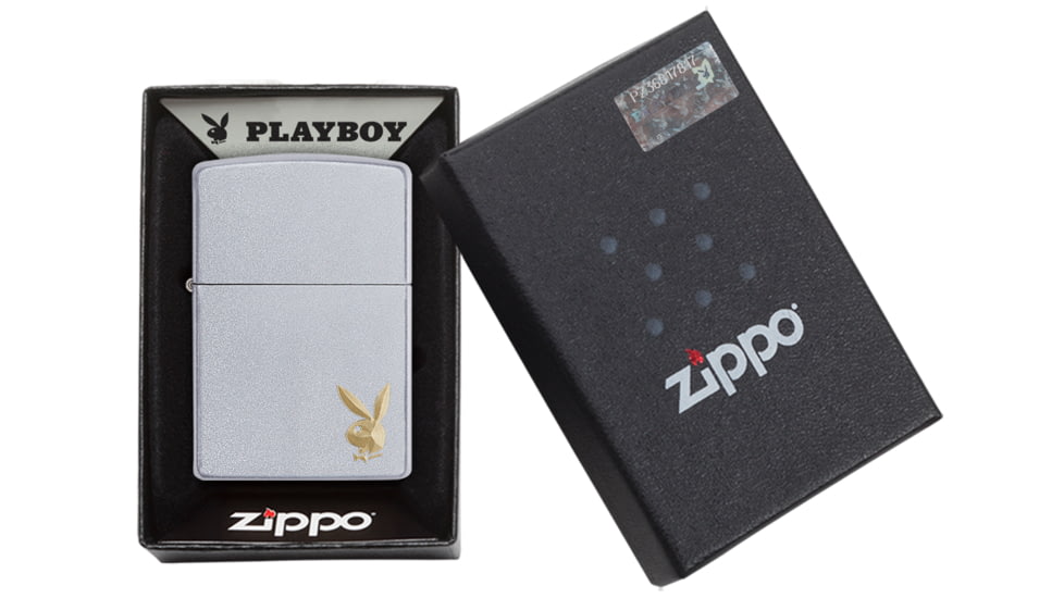 Zippo Playboy Golden Bunny Pocket Lighter, 29603