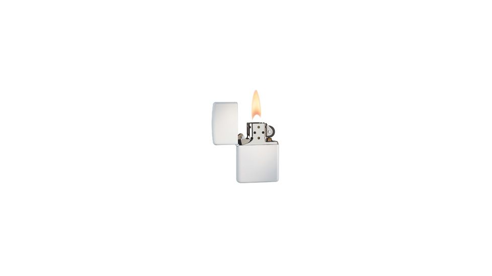 Zippo Classic Style Lighter, White Matte 214