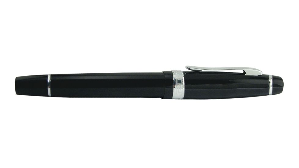 Zippo Shenango Solid Brass Rollerball Pen, Gloss Black 41069
