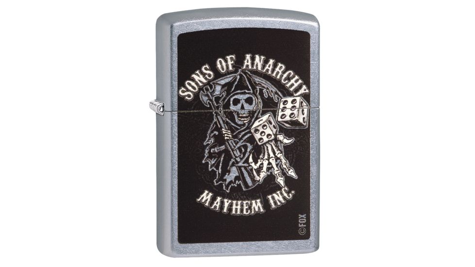 Zippo Sons of Anarchy Mayhem Inc. Pocket Lighter, 29582