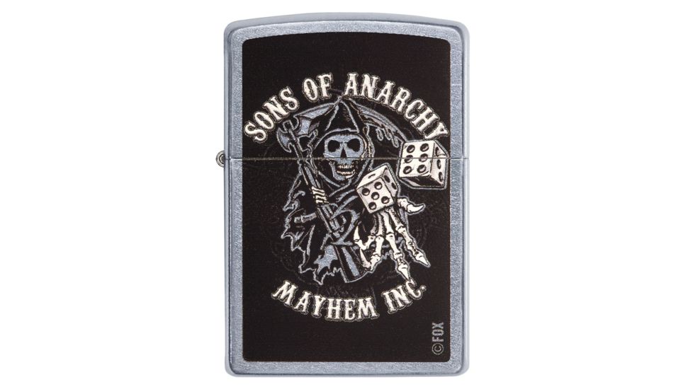 Zippo Sons of Anarchy Mayhem Inc. Pocket Lighter, 29582