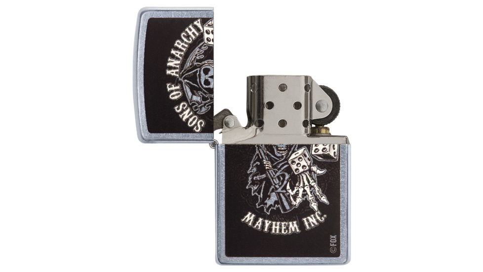 Zippo Sons of Anarchy Mayhem Inc. Pocket Lighter, 29582