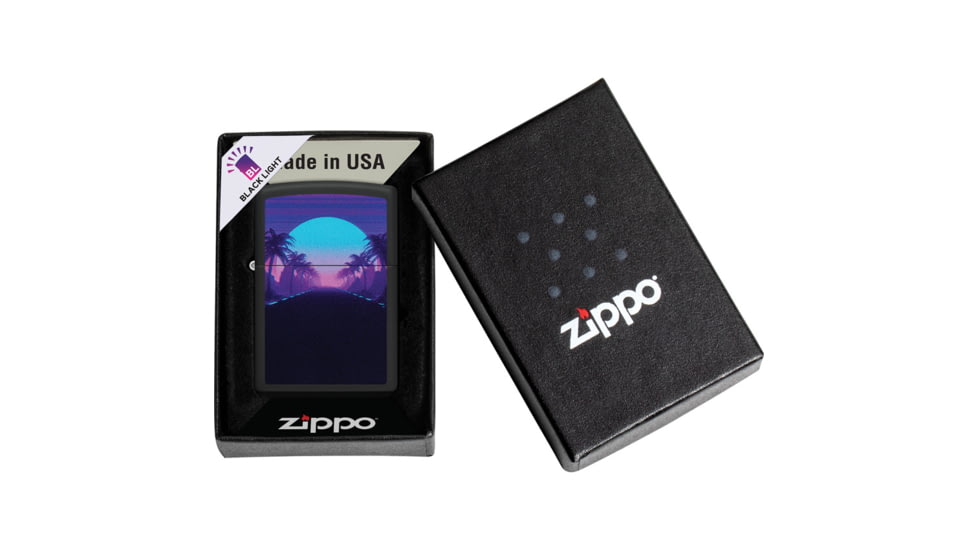 Zippo Sunset Black Light Lighter