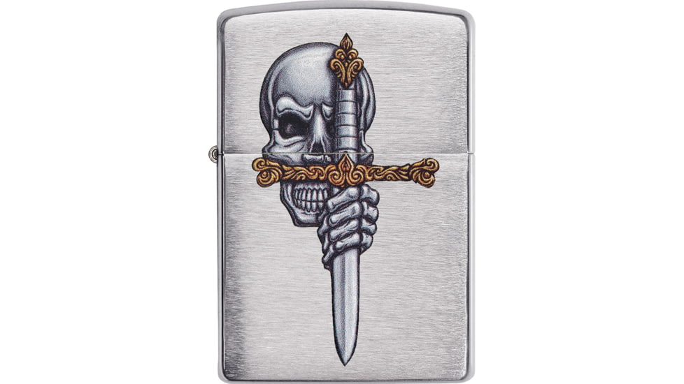 Zippo Sword Skull Design Lighter
