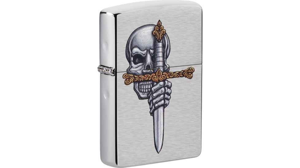 Zippo Sword Skull Design Lighter