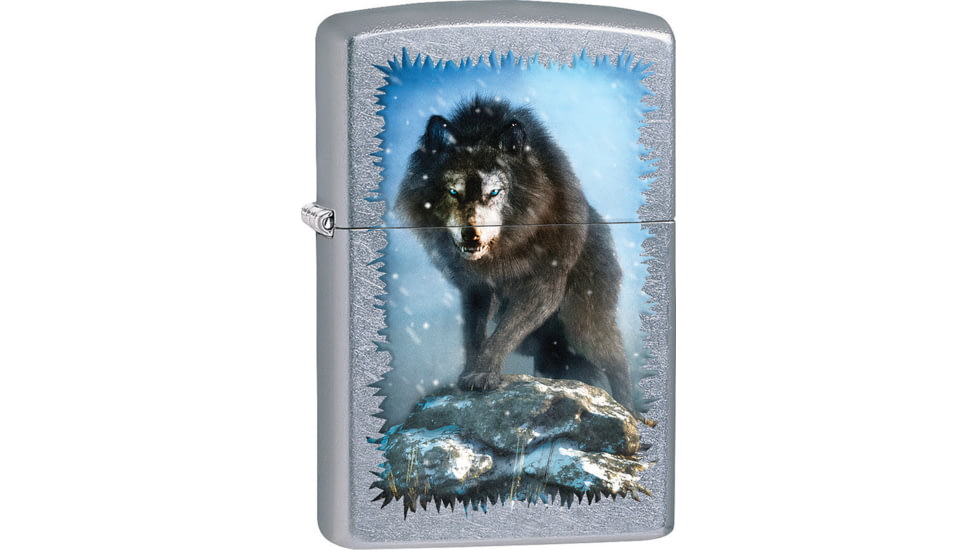 Zippo Wolf Design, 1.44 x 2.25, 207-077515