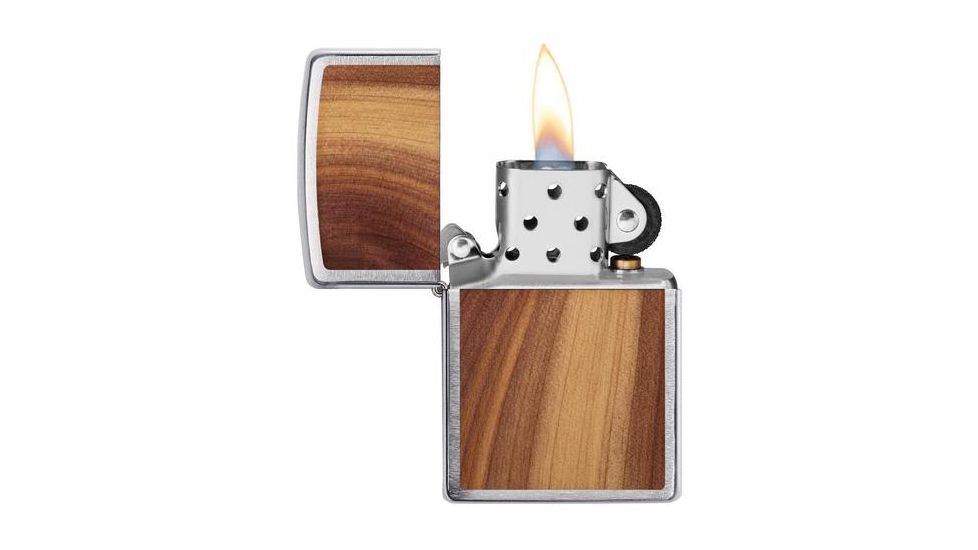 Zippo WoodChuck USA Cedar Pocket Lighter 29900