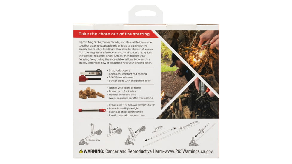 Zippo Fire Starting Combo Kit