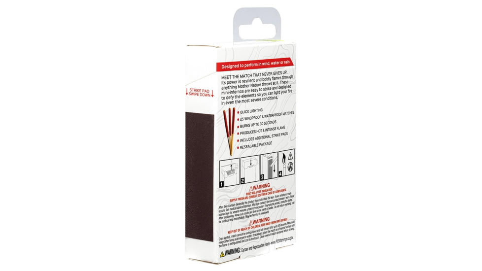 Zippo Typhoon Matches 25 Windproof &amp; Waterproof Matches