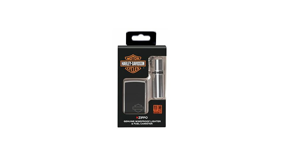 Zippo Harley-Davidson Fuel Canister Gift Set, Chrome, 46131