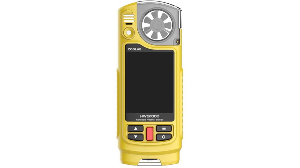 ZOGLAB Handheld Weather Station, Yellow, HWS1000 EDU