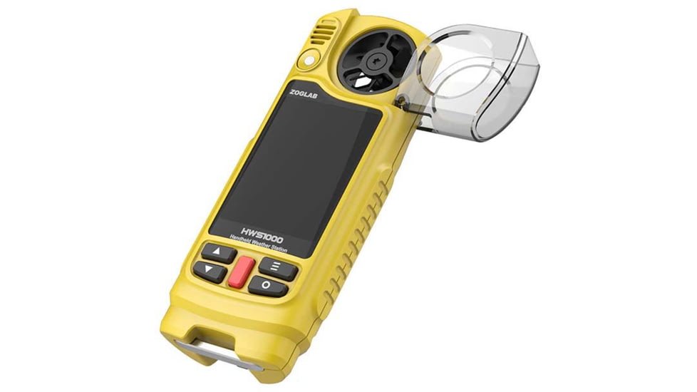 ZOGLAB Handheld Weather Station, Yellow, HWS1000 EDU