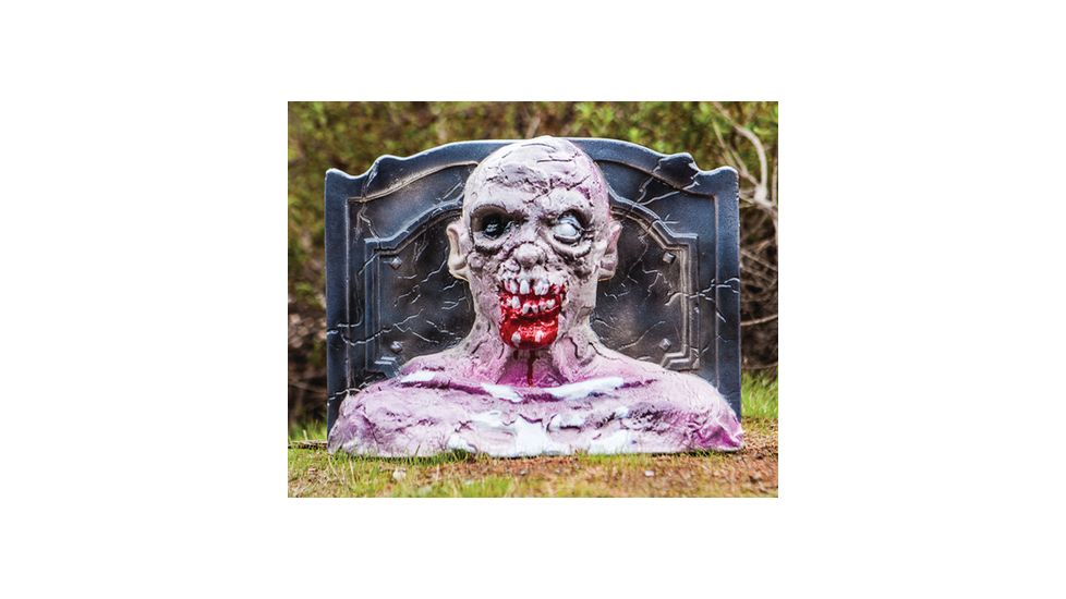 Zombie Industries 3D Bleeding Zombie Head Target - Grave Digger