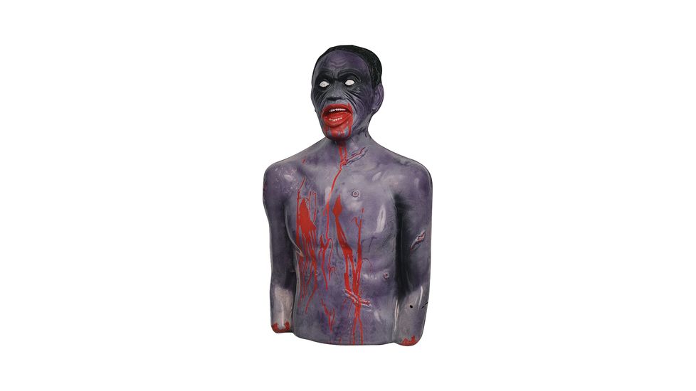 Zombie Industries 3D Bleeding Zombie Torso Target - Juice Zombie Purple