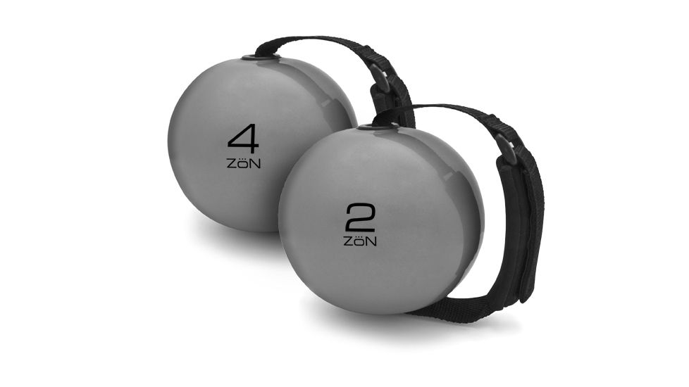 Zon Weighted Exercise Ball with Adjustable Hand Strap - 4 lb. 062566