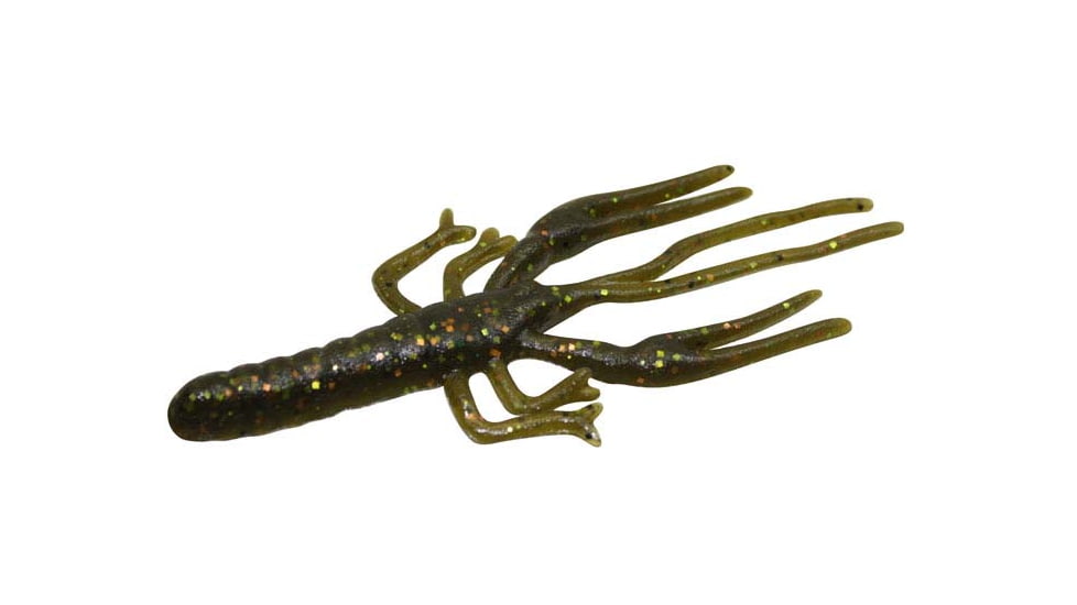 Zoom Big Critter Craw, 10 Pack, 5in, Yabby Mudbug, 039366X